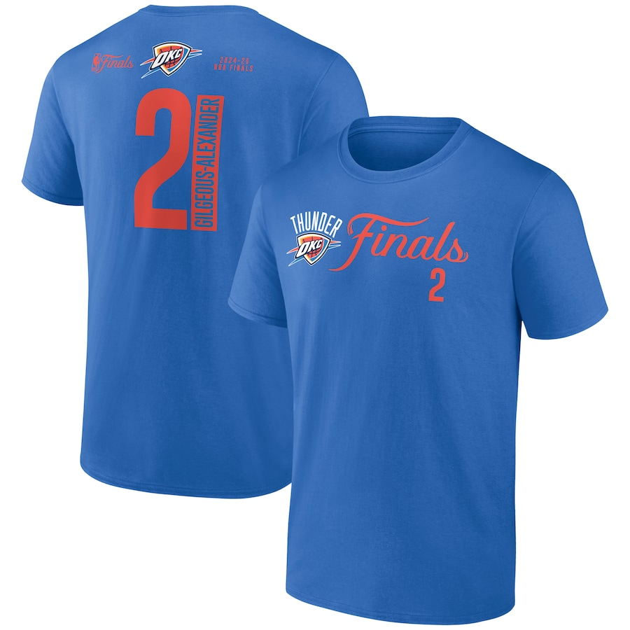 Men Oklahoma City Thunder  short T Shirt 2025 style 33